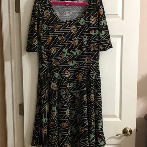 LulaRoe Nicole leaves 2xl
